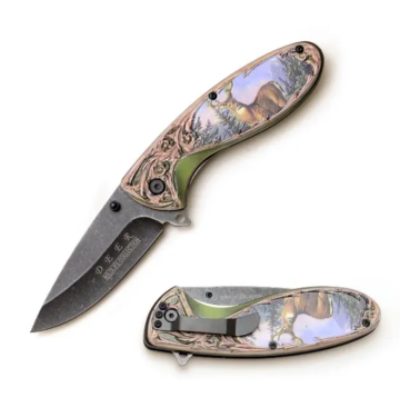 Snake Eye Tactical Wildlife Spring Assist Knife SE-1235DR